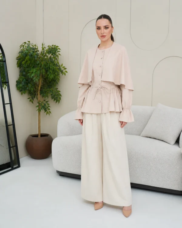 Gazien Style 5 blouse with cape