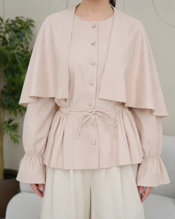 Gazien Style 5 blouse with cape